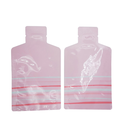 acheter Bouteille portative rose personnalisée en forme de bouteille mignonne, fond ouvert, poche en papier d'aluminium, sac à emballage avec encoche pour la conservation des aliments online manufacture