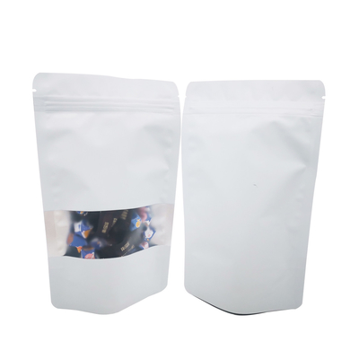 acheter Folie d'aluminium de couleur solide enduit de poche debout avec fenêtre 120 microns par côté online manufacture
