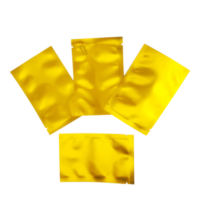 acheter 8cm x 12cm Premium Lumineux or métallique Mylar feuille ouverte haut sac pour la poudre épices collations sacs de rangement alimentaire online manufacture