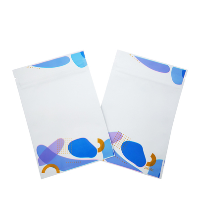 acheter Sacs d'emballage pour masque facial imprimés sur mesure en plastique résistant à la lumière, 3 côtés scellés en aluminium, revêtus de papier d'aluminium online manufacture