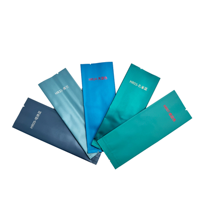 acheter Foil métallique stratifié étanchéité thermique côté poches de coussinet pour le thé grain de café couleur bleue étanche à l'air online manufacture
