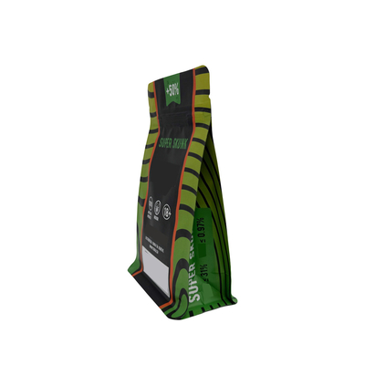 acheter Sacs d'emballage à base d'herbes florales à fond plat, revêtus de papier d'aluminium, avec fermeture à glissière online manufacture