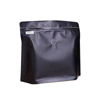 acheter Sacs d'emballage de café à fond carré résistant à l'humidité et à l'oxygène avec fermeture à glissière online manufacture