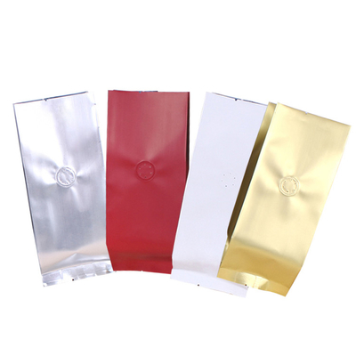 acheter Des sacs de café debout à quatre côtés avec une valve 1lb 2lb barrière d'oxygène à l'épreuve de l'humidité online manufacture