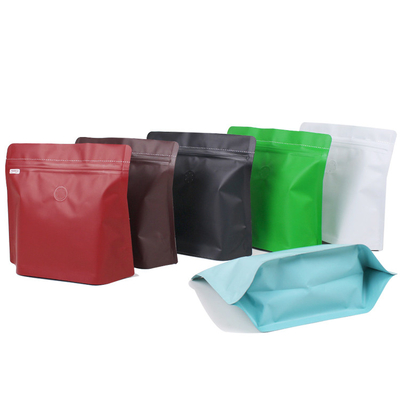 acheter Imprimante à gravure à fermeture à glissière carrée à fond recouvreable Sac à café debout avec vanne online manufacture