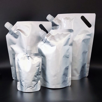 acheter Poche debout laminée en papier d'aluminium résistant à la lumière avec emballage à bec avec couvercle online manufacture