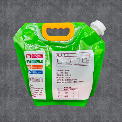 250 ml 1L 1.5L 2.5L 5L 10L sac à sacs personnalisé à bec pliable pour stockage extérieur