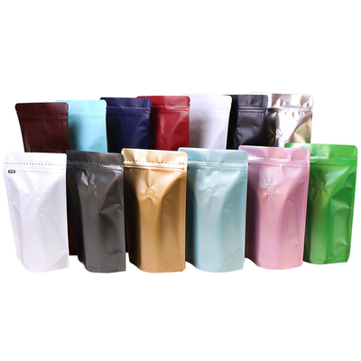 Fermeture à glissière Poches de café debout avec une vanne d'impression et de dégazage personnalisée